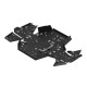 Skid Plate Full Kit HDPE Plastic CANAM G3 OUTLANDER 500 700 MAX