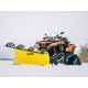 Plastic high throw blade tapered plow blade 152 cm ATV SSV UTV
