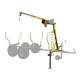 Crane for ATV SSV Timber Trailer Capacity 1000 Kg