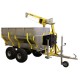 Grue pour Remorque Forestière Capacité 1000 Kg Quad SSV UTV