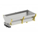 Benne pour Remorque Forestière Capacité 1200 Kg Quad SSV UTV