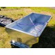 Benne pour Remorque Forestière Capacité 1200 Kg Quad SSV UTV