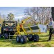 Cargo Box ATV SSV Timber Trailer Capacity 1200 Kg