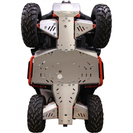 Skid Plate Full Kit Aluminium Segway Snarler AT6 L
