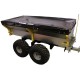 Benne pour Remorque Forestière Capacité 1200 Kg Quad SSV UTV
