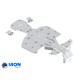 Protection Alu Sabot Central Protections Marches Pieds Trains Avant Arrière CF Moto CFORCE 850 CFORCE 1000 