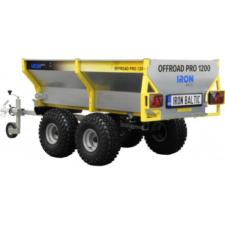 Remorque Tout Terrain Homologuée Route Quad SSV UTV Capacité 1200 Kg