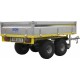 Flatbed Dump Trailer R1A with Road use Homologation Capacity 1200 Kg