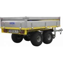 Remorque pour Quad Homologuée Route SSV MiniTracteur Capacité 1200 Kg